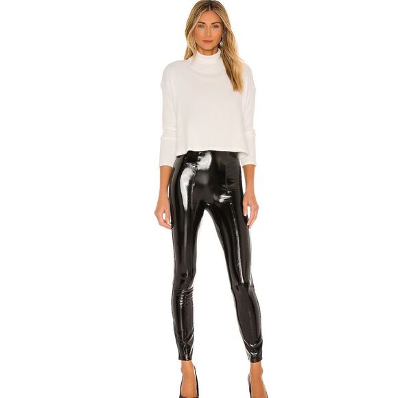 SPANX faux leather leggings - Picture 4 of 11